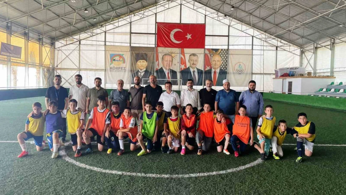 Kur'an kursları arası futbol turnuvası başladı