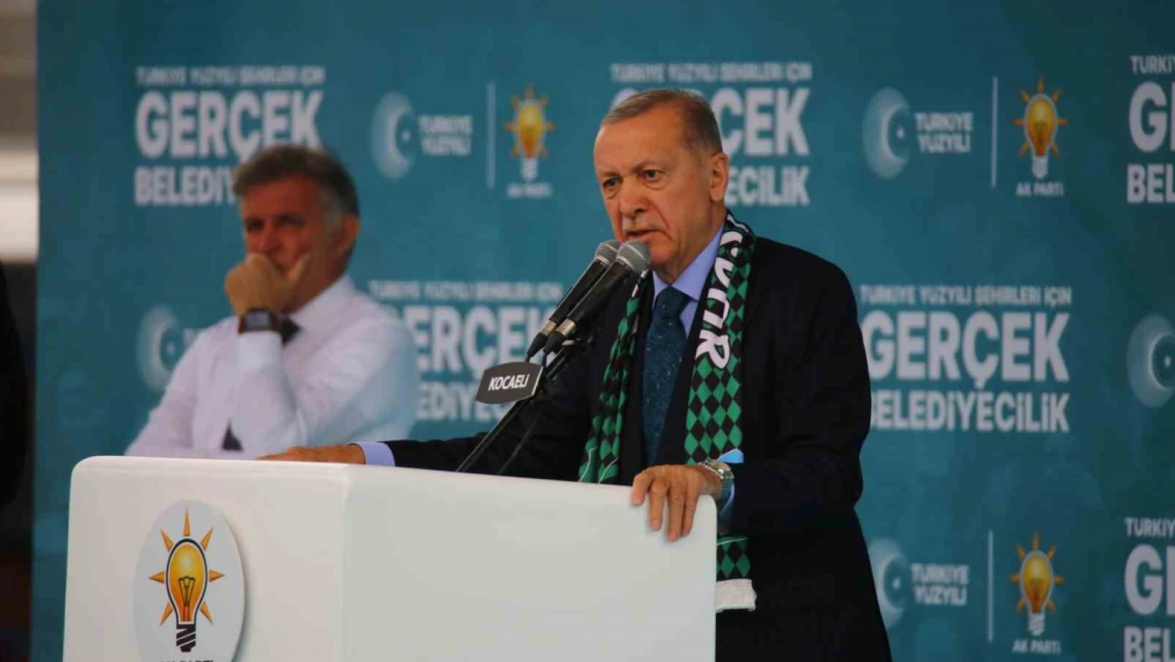 Cumhurbaşkanı Erdoğan finali Kocaeli'de yaptı