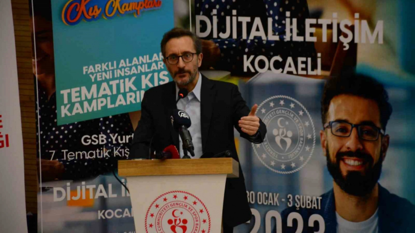 Fahrettin Altun, Kocaeli'de düzenlenen 7. Tematik Kış Kampları'nda konuştu