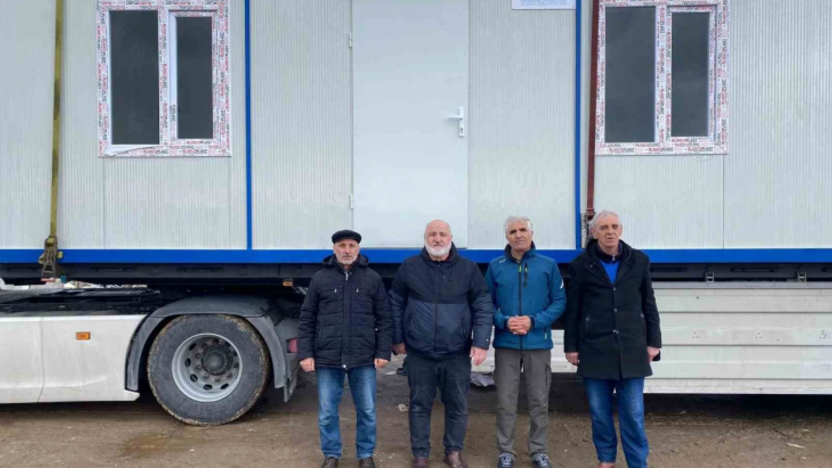DATÜB'den Kahramanmaraş'a konteyner desteği
