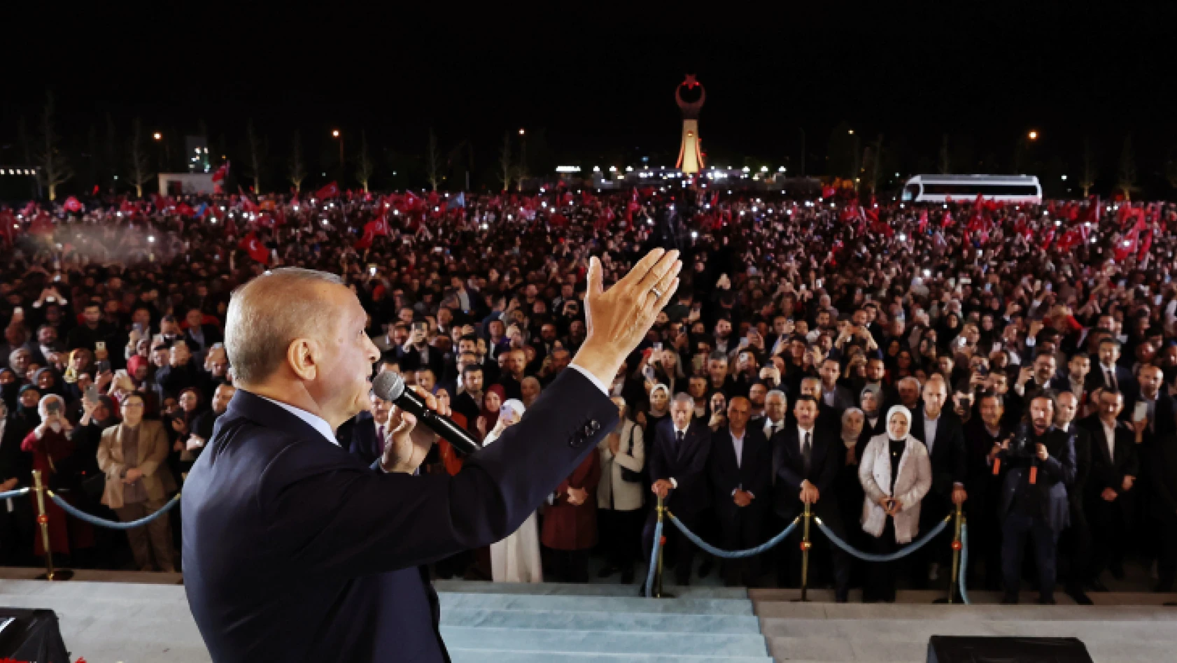Erdoğan'dan Cumhurbaşkanlığı Külliyesi'nde tarihi konuşma