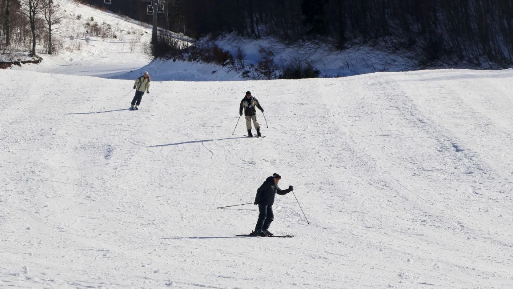 Kartepe'de kayak sezonu yarıyıl tatiliyle hareketlenecek