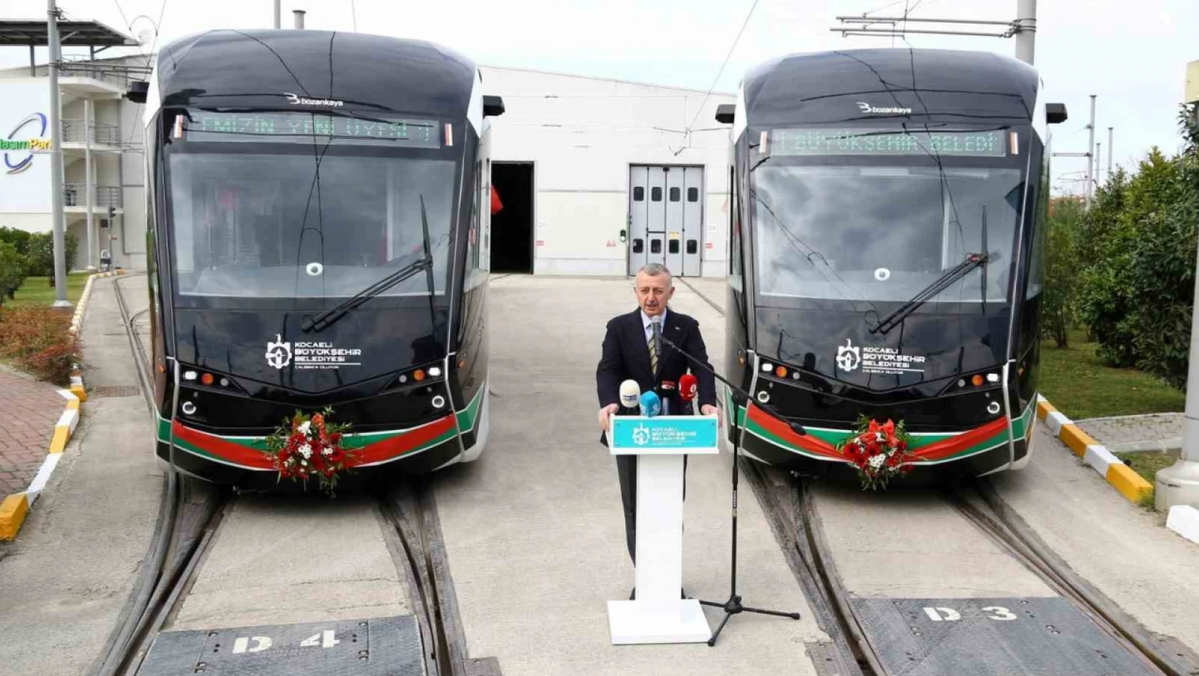 Kocaeli'de 'çift tramvay' dönemi başlıyor