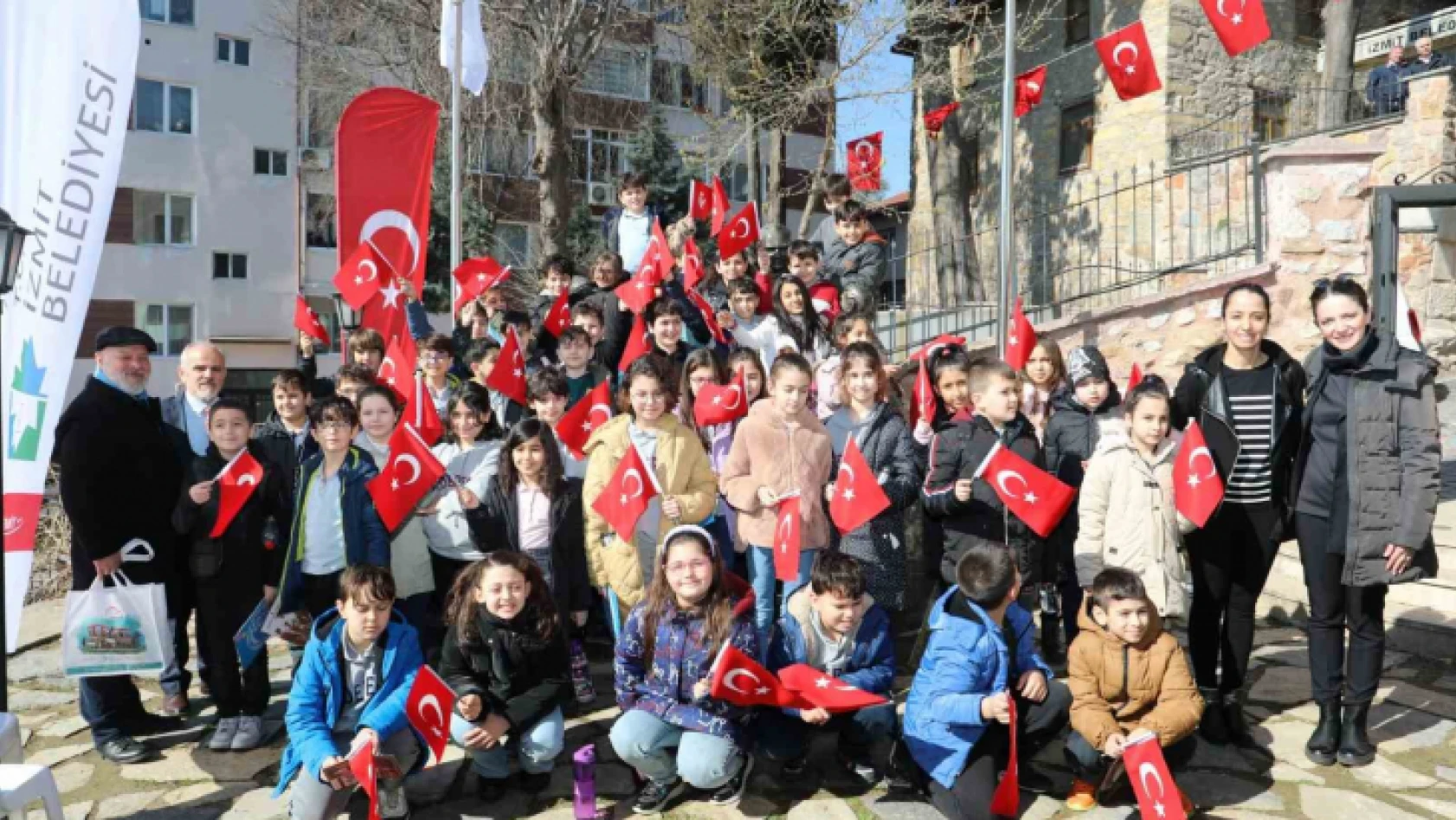 Öğrenciler Atatürk ve Milli Mücadele Anı Evi'nde bir araya geldi