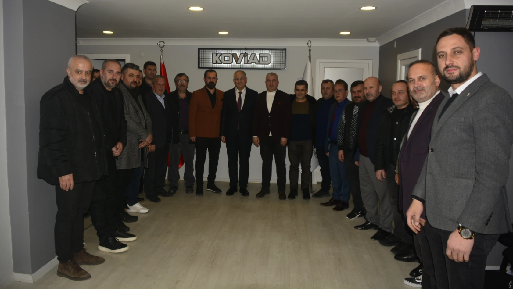 Prof. Dr. Nuh Zafer Cantürk, KOVİAD'ı ziyaret ederek 'Marmarakaf'  projesini anlattı