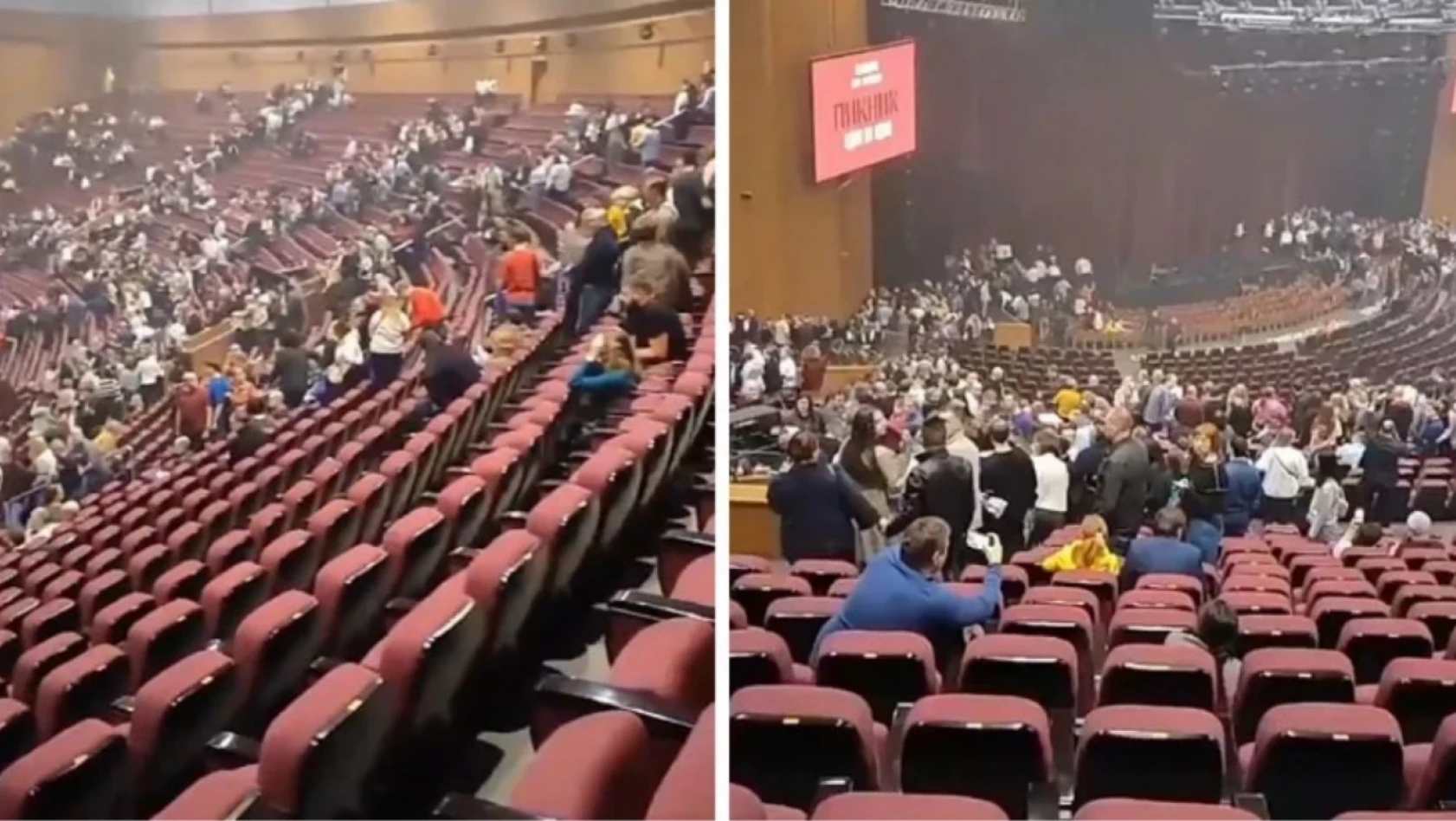 Resmen katliam! Moskova'daki kanlı saldırıda konser salonun içinden görüntüler