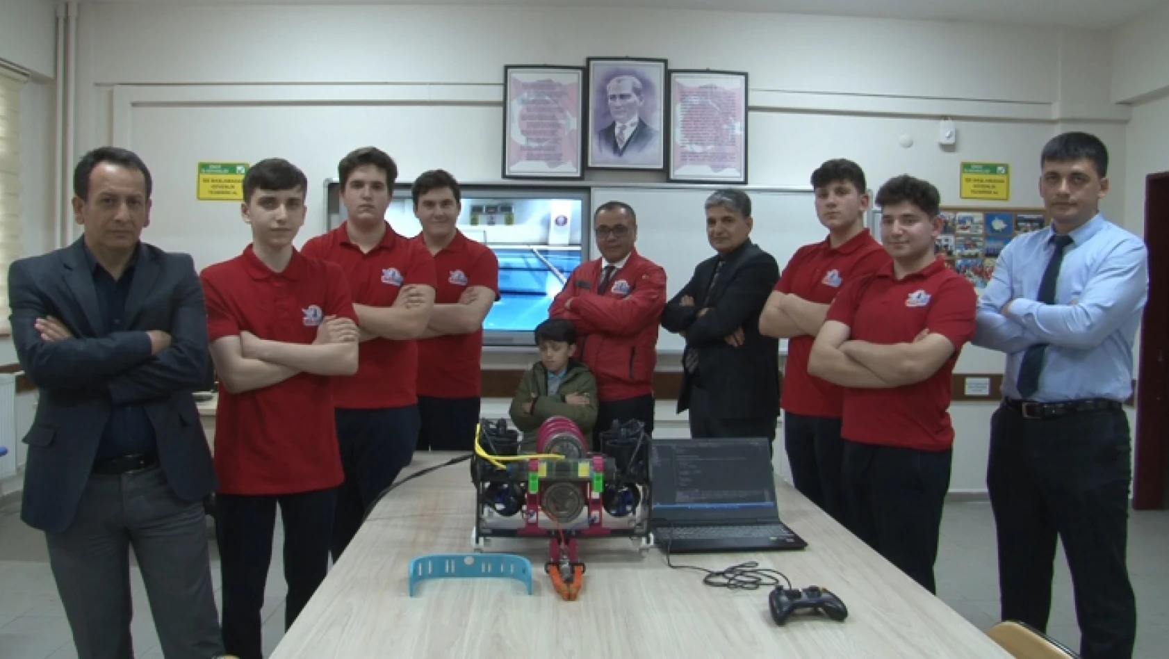 Rize'de meslek lisesi öğrencileri insansız su altı araçları ile yine Teknofest finalinde yarışacak