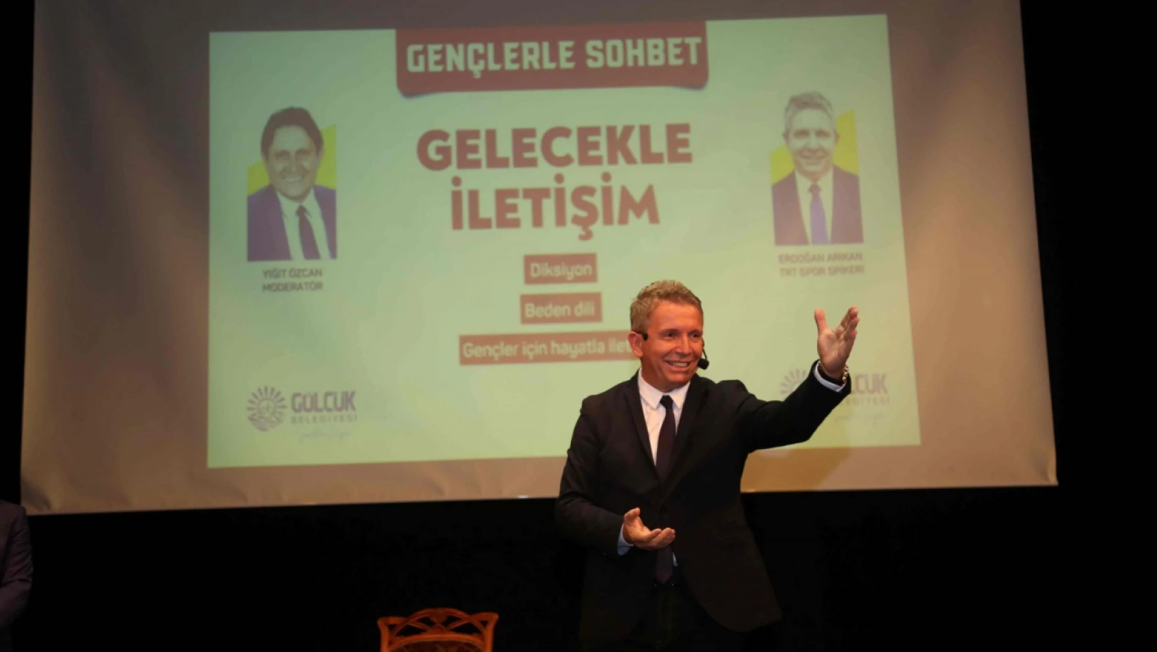 TRT Spor Spikeri Erdoğan Arıkan, gençlere tecrübelerini anlattı
