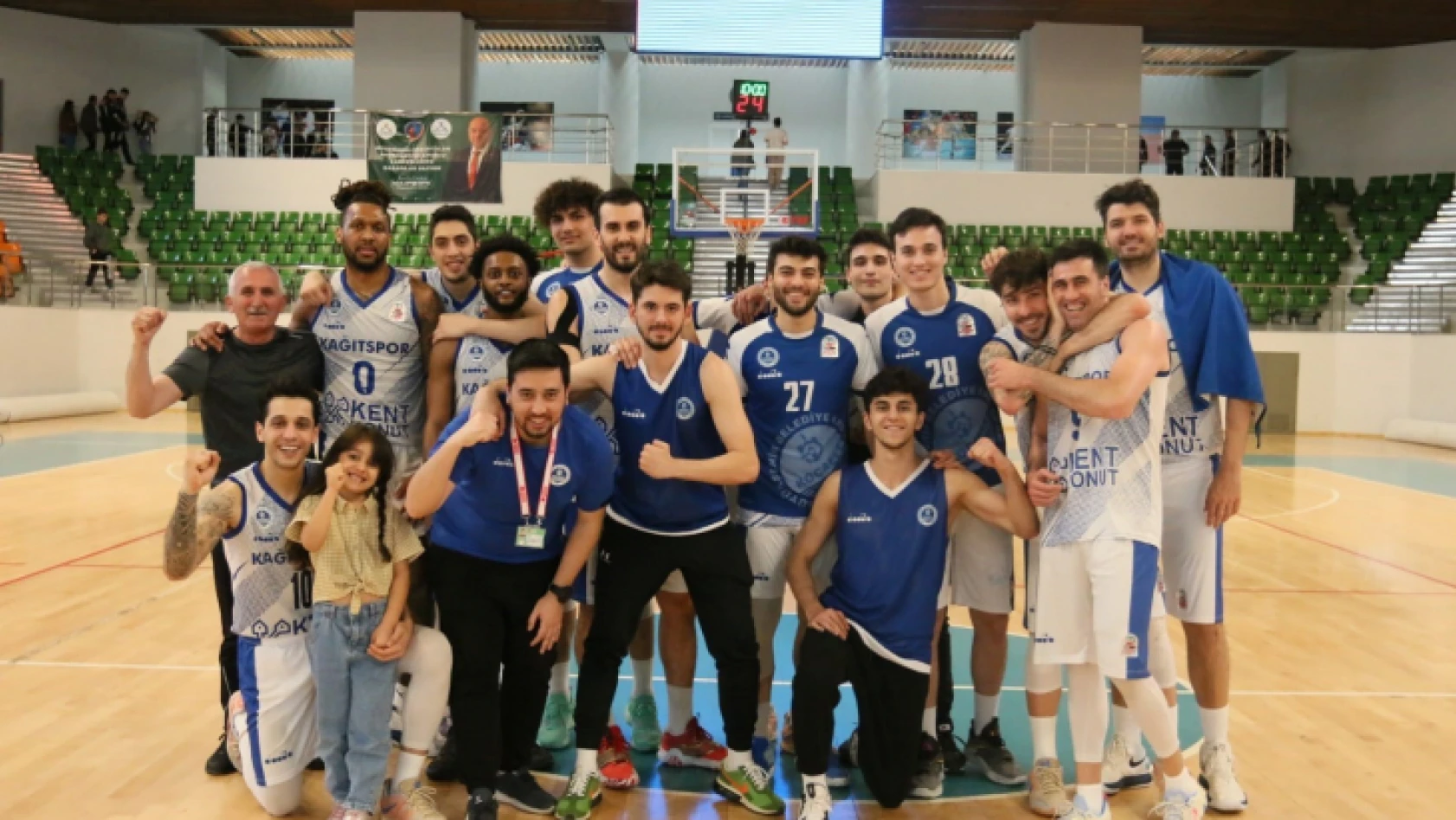 Türkiye Basketbol Ligi: Kocaeli BŞB Kağıtspor: 80 - Ankaragücü Mamak Belediyesi: 72