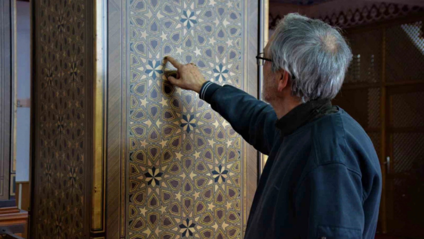 Osmanlı mimarisinin gözdesi ilk defa bir camide hayat buldu