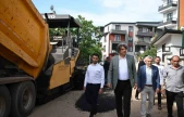 Ertuğrulgazi mahallesine 250 ton asfalt