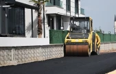Sarımeşe Mahallesi'ne 750 tonluk asfalt