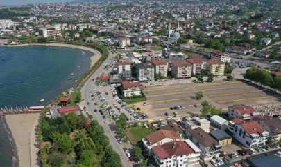 Başiskele Sahili'ne 450 araçlık otopark