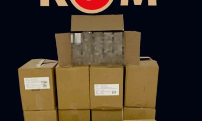Kocaeli'de 150 bin adet doldurulmuş makaron ele geçirildi