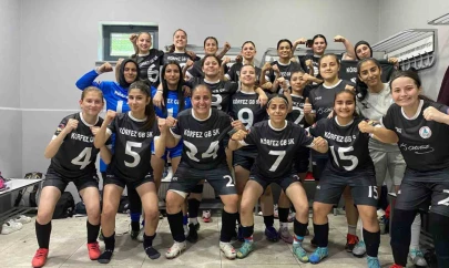 Körfez Kadın Futbol takımı çeyrek finalde