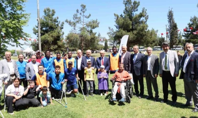 Özel çocuklara spor ve eğlence dolu festival
