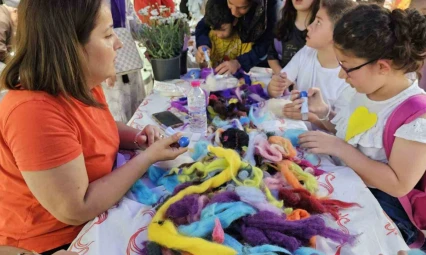 Çocuklardan annelerine özel hediye