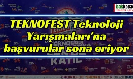 TEKNOFEST Teknoloji Yarışmaları'na başvurular sona eriyor