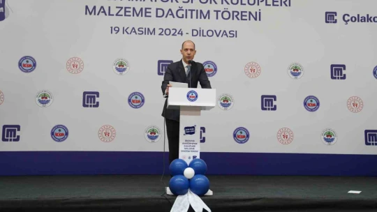 'Dilovası Amatör Spor Kulüpleri Malzeme Desteği Dağıtım Töreni' gerçekleşti
