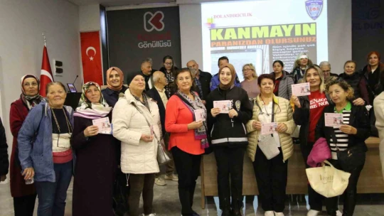 65 yaş üstü vatandaşlara güvenlik tedbirleri eğitimi