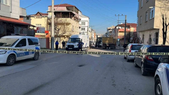 Altyapı çalışması sırasında doğal gaz borusu delindi