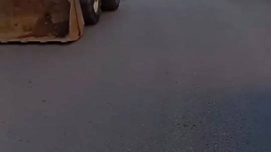 Altyapı çalışması sırasında doğal gaz borusu delindi