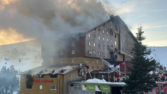 Bolu Kartlakaya kayak merkezinde yangın faciası! 10 ölü, 32 yaralı