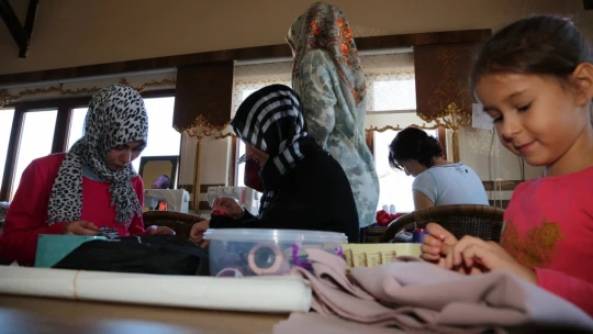 Başiskele'de kadınlar yetenekleri keşfediyor