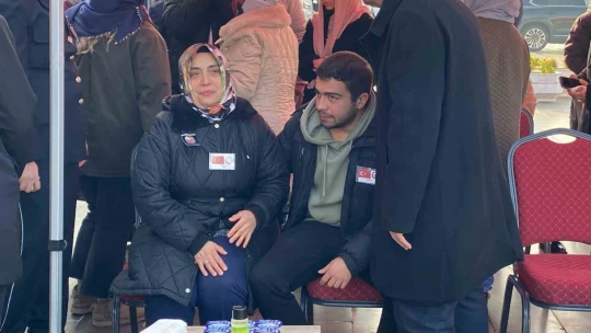 Hayatını kaybeden polis için tören düzenledi