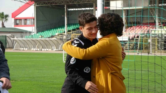 Kocaelispor antrenmanında duygusal sürpriz