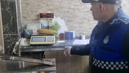 Körfez'de fırınlara gramaj denetimi