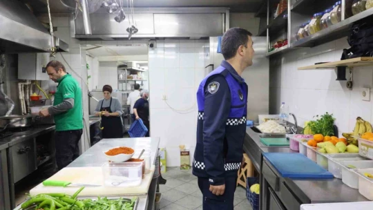 Zabıtadan yılbaşı denetimi