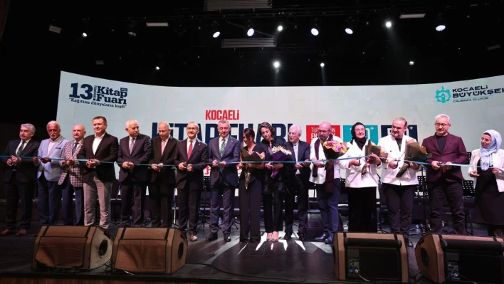 13. Kocaeli Kitap Fuarı başladı