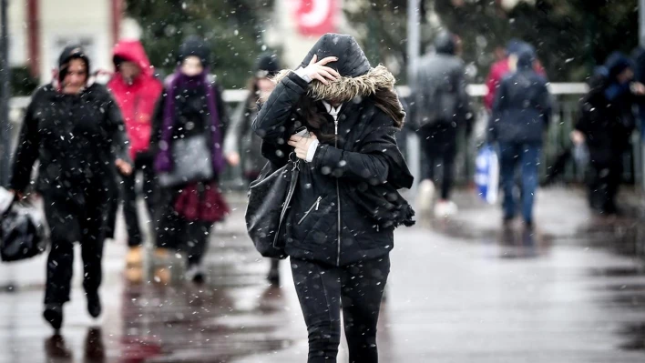 4 il için 'sarı' uyarı: Sağanak ve kar yağışına dikkat!