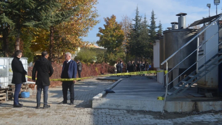 6 işçi yağ fabrikasında kuyuya düştü, 1 'i hayatını kaybetti