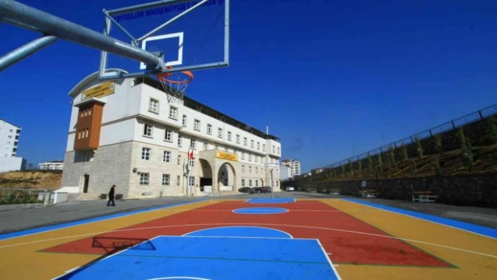 70 okula basketbol sahası yapılacak
