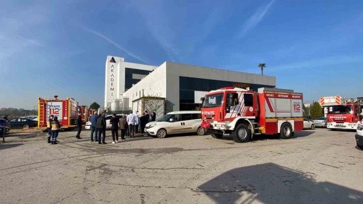 Akademi Hastanesi'nde yangın paniği