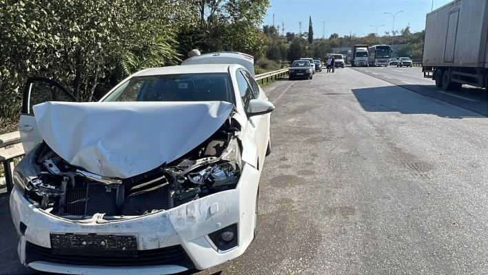 Anadolu Otoyolu'nda zincirleme trafik kazası! 4 yaralı