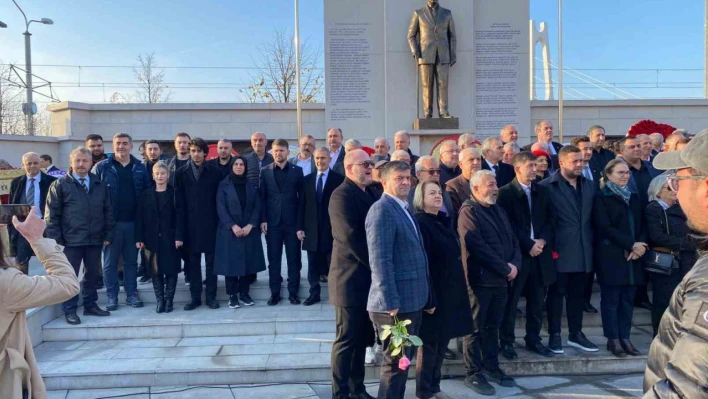 Atatürk, vefatının 86. yıl dönümünde Kocaeli'de anıldı