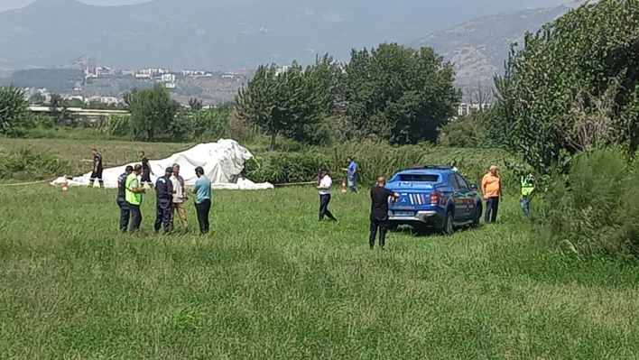 Aydın'da THY'nin eğitim uçağı düştü: 2 yaralı