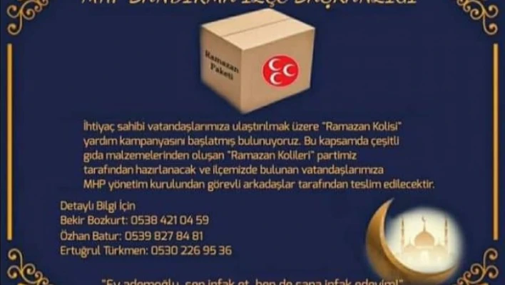 Bandırma MHP'den gönül seferberliği     