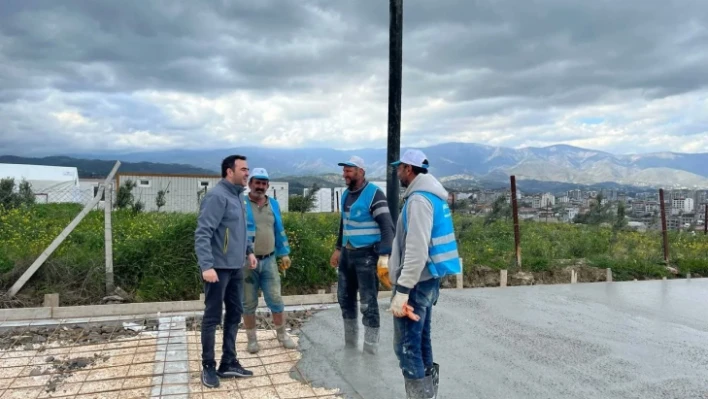 Başiskele Belediyesi Hatay'da gönüllere dokunuyor