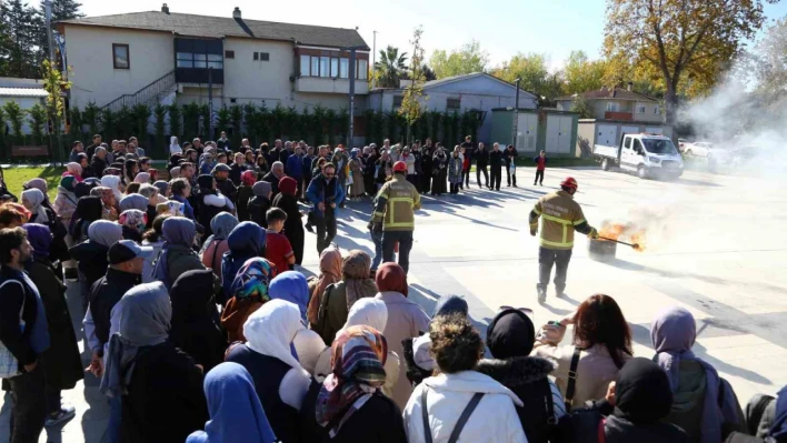 Başiskele'de afetlere hazırlık eğitimi