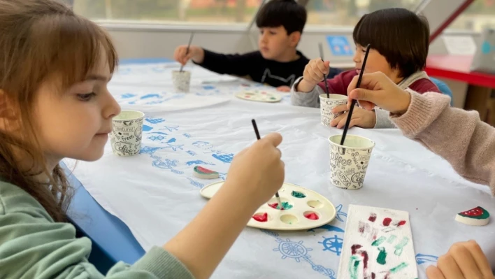 Başiskele'de çocuklar tatilde yine atölyelerde olacak