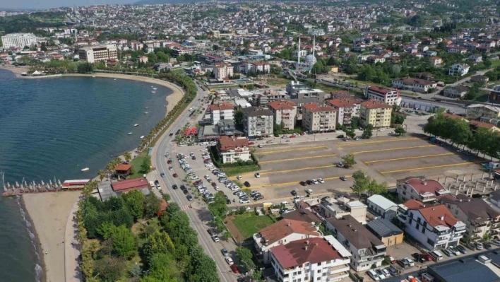 Başiskele Sahili'ne 450 araçlık otopark