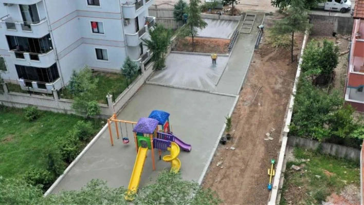 Başiskele'ye yeni park ve oyun sahaları