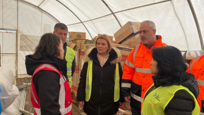 Başkan Hürriyet yeniden deprem bölgesinde