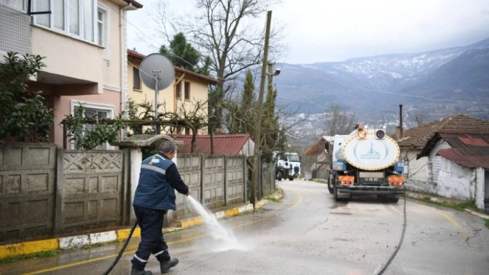 Başkan Kocaman, ilçe genelindeki temizlik çalışmalarını denetledi