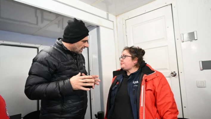 Başkan Kocaman ve ekibi Hatay'a ulaştı