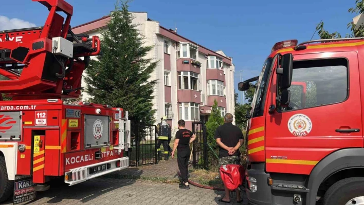 Bataryalardan çıkan yangın korkuttu